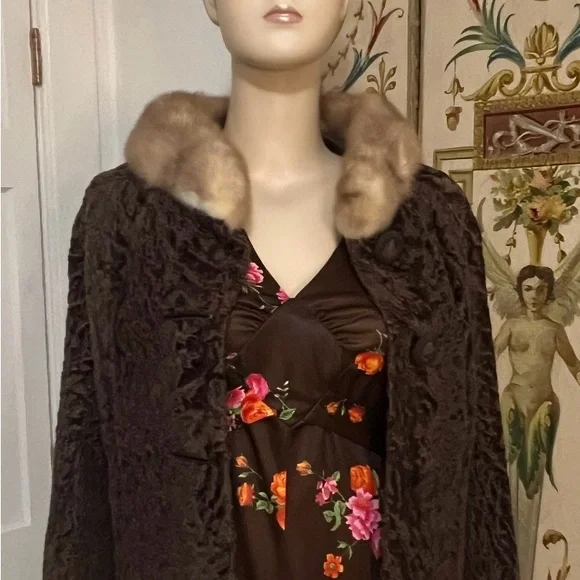 Vintage Marshall Field Fur Collar Jacket - Picture 3 of 10